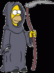 Homer in versione morte... miiitico!
