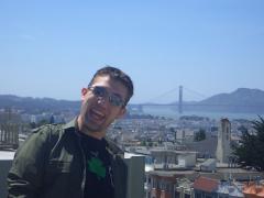 San Francisco, ma con un pazzo davanti (sono io)