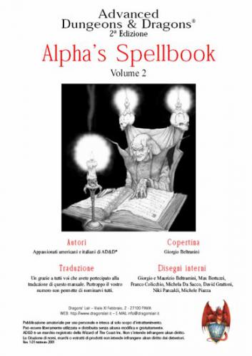 Maggiori informazioni riguardo "Alpha's Spellbook Vol. 2"