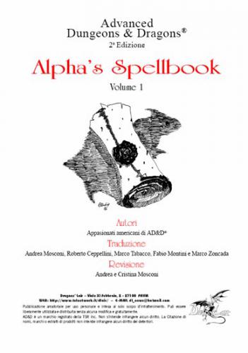 Maggiori informazioni riguardo "Alpha's Spellbook Vol. 1"