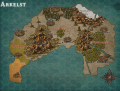 Mappa di Arkelst