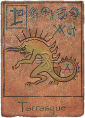 23. Tarrasque Card - Totem Deck (2000) - Dragon 271.png